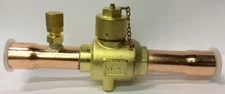 NDL NBV06S ACR Ball Valve 3/4" Copper 780 PSI Schrader Connection