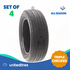 Set Of 4 Used 24560r20 Michelin Defender Ltx Ms 107h - 6-6.532