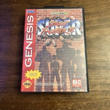 Super Street Fighter II (Sega Genesis) Complete - Tested -Authentic