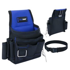 Electrician Tool Pouch Tool Belt Pouches with Belt Clip, Electrical Tape Chai...