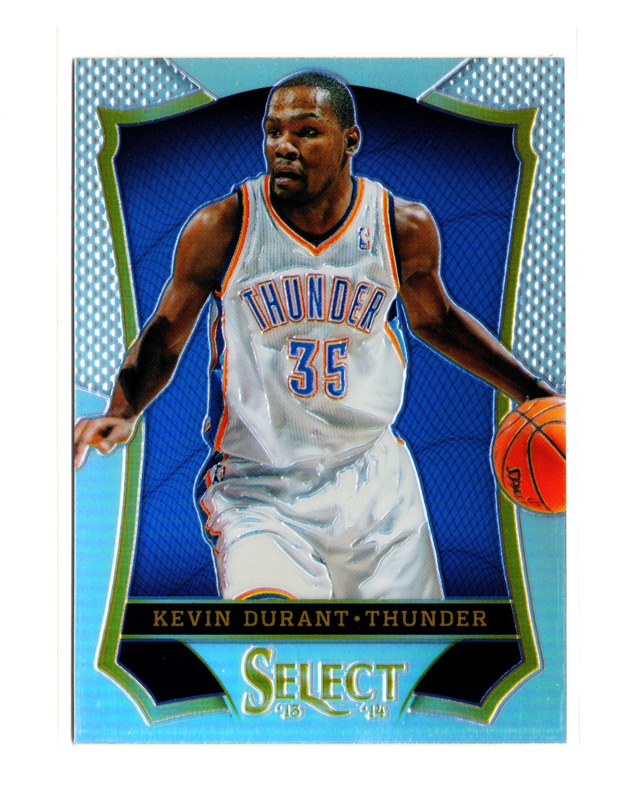 Kevin Durant 2013-14 Panini Select #136 SILVER PRIZM SSP Oklahoma City Thunder