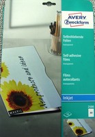 Avery Zweckform Selbstklebende Folien A4 Klar StäRke 10 Blatt