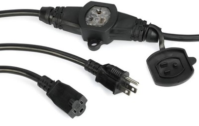 Hosa PDX-430 6-outlet Power Distribution Cord - 30'
