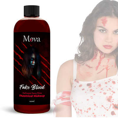 FakeBlood Bühne Halloween Kostüm Theater Make-up Mundsicher SFX100ml