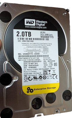 Western Digital RE4 2TB,Internal,7200RPM,3.5'' (WD2003FYYS) Hard Drive