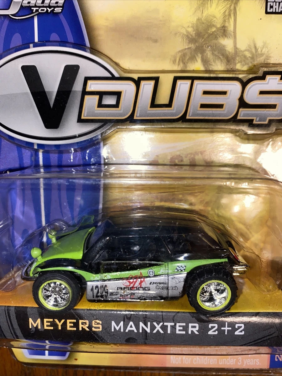 Jada Toys VDUBS - Meyers Manxter 2+2 Green & Black - 1:64 Diecast