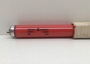 Details About Vintage Ge General Electric F15t8 R Fluorescent Lamp Light Bulb Red 15w Details About Vintage Ge General Electric F15t8 R Fluorescent Lamp Light Bulb Red 15w