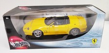 Hot Wheels Yellow 550 Barchetta Pininfarina Diecast 1:18 