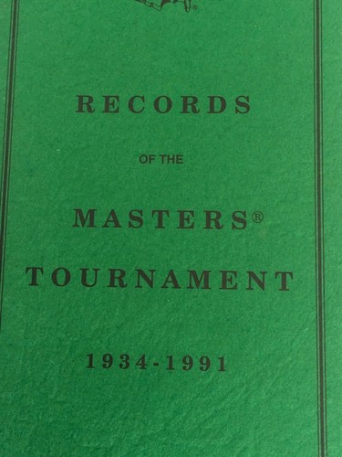 REGISTROS OFICIALES DEL TORNEO DE GOLF MASTERS 1991 AUGUSTA NATIONAL C5 - Imagen 2 de 4