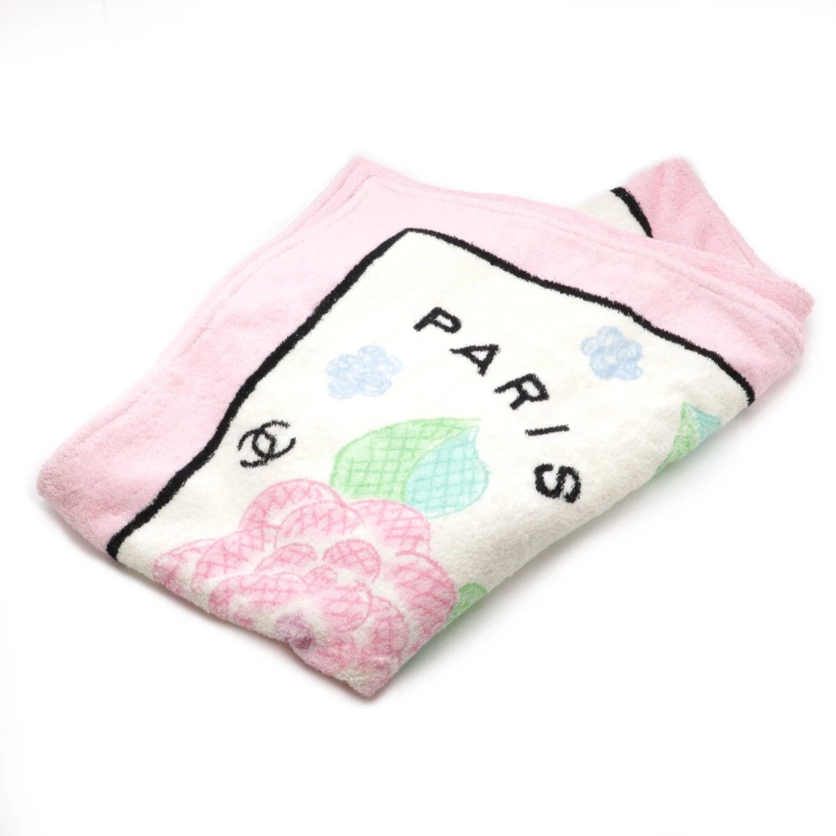 Chanel blanket pink hot sale