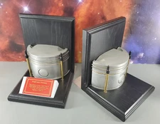 PRATT & WHITNEY WWII FIGHTER PLANE 2800 PISTON P-47 F4U BOOKENDS RARE HISTORICAL