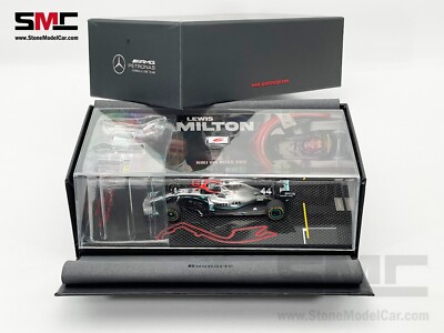 Mercedes AMG F1 W10 #44 Lewis Hamilton Monaco GP 2019 6x WDC 1:43