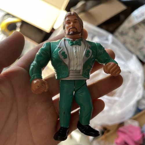 WWF Hasbro Million Dollar Man Ted DiBiase Figure Series 2 1991 WWE WCW WRESTLING
