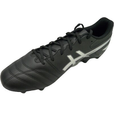 ASICS Unisex DS Light Club Soccer Shoe Black / Pure Silver US 11.5