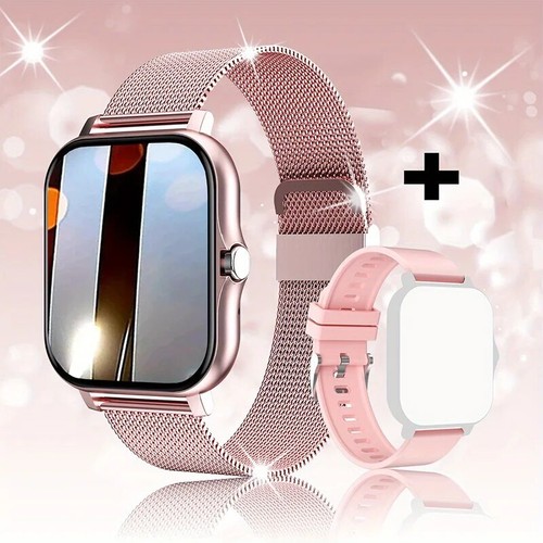 Smart Watch Fitness Tracker Waterproof Bluetooth Heart Rate Blood Pressure iOS - Picture 15 of 19