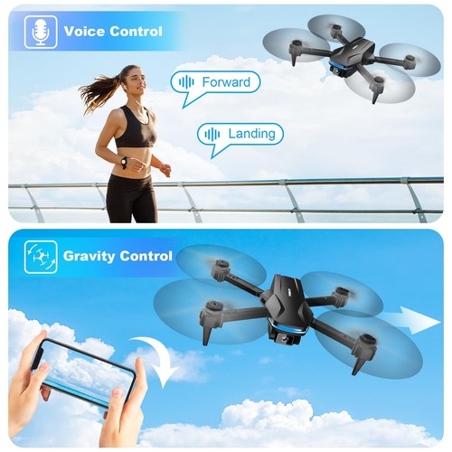 Drone with Camera 1080P HD FPV Foldable Drone for Beginners - Picture 5 of 7
