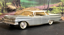 Unbranded SILVER 1959 CHEVROLET CHEVY IMPALA 4-Door Promo Car No Box AS-IS