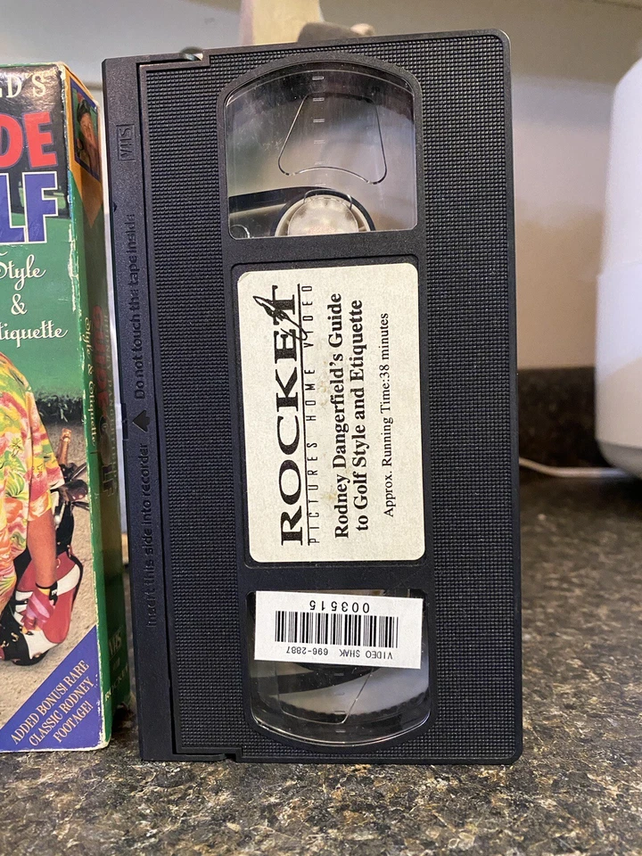 Rodney Dangerfield Guide To Golf Style & Etiquette (VHS, 1996) Rare HTF Obscure - Image 3 of 4