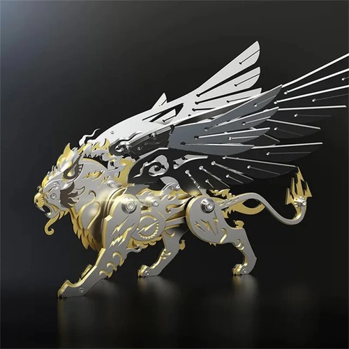 3D Puzzles Metal Assembly Animals Model Kits Mechanical Toy Ancient Model Toy - Picture 14 of 34