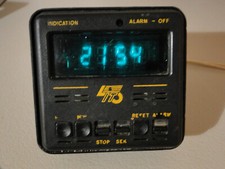 Vintage Soviet UdSSR VFD Tube Digital Clock Elektronika Lito-001 EU Plug