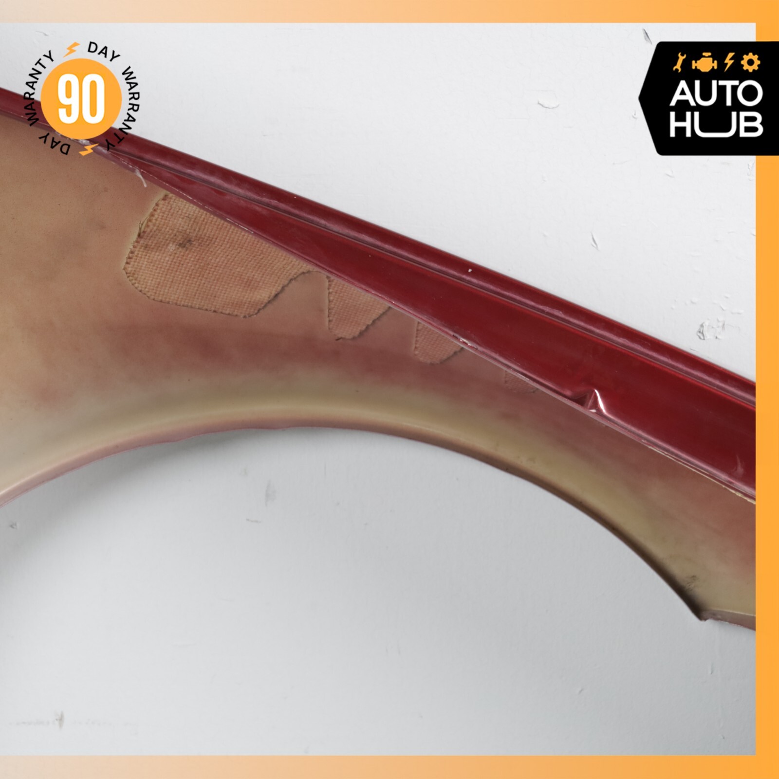 02-07 Maserati M138 GranSport Spyder GT Left Side Fender Assembly Red OEM 46k