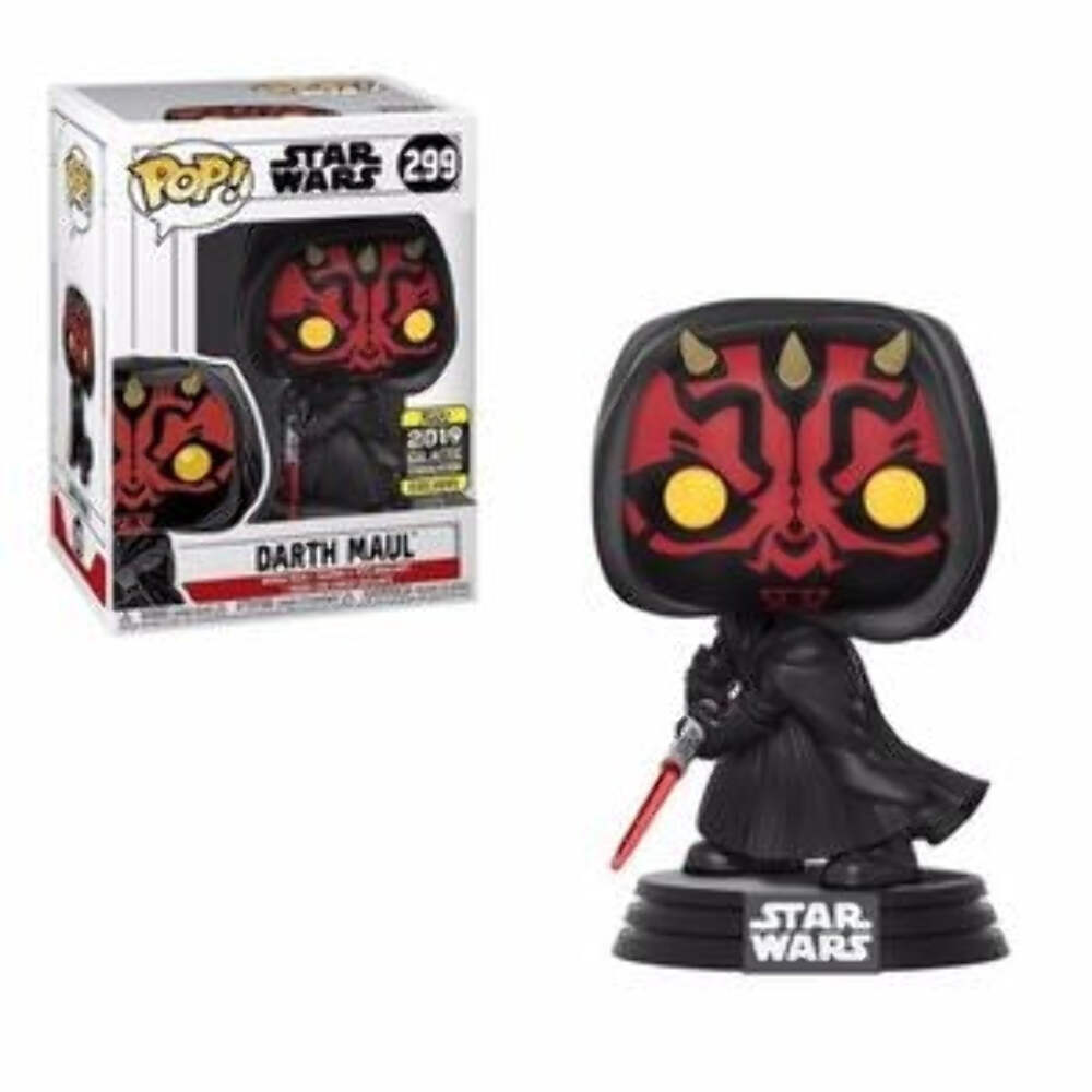 【Exclusive】Funko 299 Darth Maul Funko POP Star Wars 299 Darth Maul Galactic Convention
