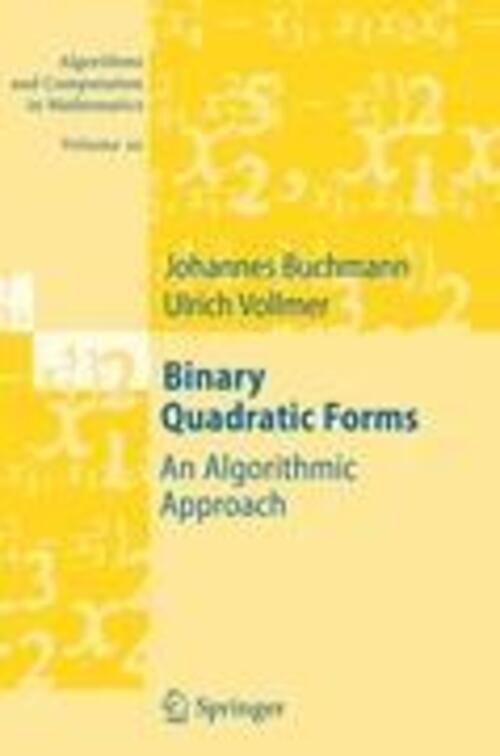 Thumbnail - Binary Quadratic Forms | Ulrich Vollmer (u. A.) | An Algorithmic