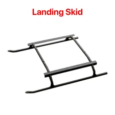 Black Landing Skid for Fly Wing UH-1 V4 RC Helicopter Parts Original