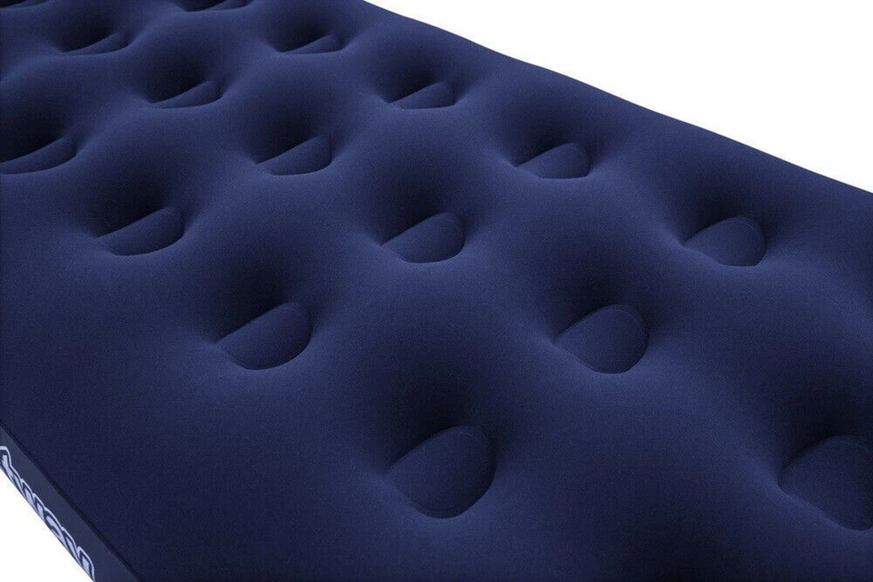 Bestway Single Air Bed Air Mattress Guest Bed Camping Bed Blue 185X76X22 Cm - Image 4 of 4