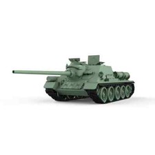 SSMODEL SS32753 1/32 Military Model Kit Soviet SU-100 Tank Destroyer WOT