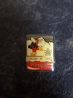VTG 1988 Coca Cola Calgary Olympic Figure Skating Lapel Pin Pinback