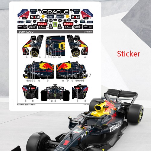 Ferngesteuertes Auto 1:18 2022 RC F1 Red Bull RB18 Auto Spielzeug Max Verstappen - Bild 2 von 16
