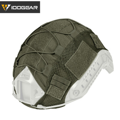 IDOGEAR Tactical Helmet Cover for FAST Helmet Army Military Airsoft Headwear