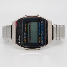 Armitron 40/6177 Melody Chrono Quartz Digital Men's Watch Sz. 6 3/4" New Battery