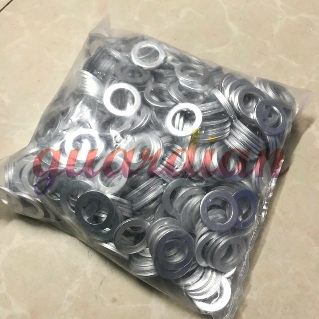 1000x Aluminum Oil Drain Plug Crush Washer 14mm For HONDA/ACURA 9410914000 eBay