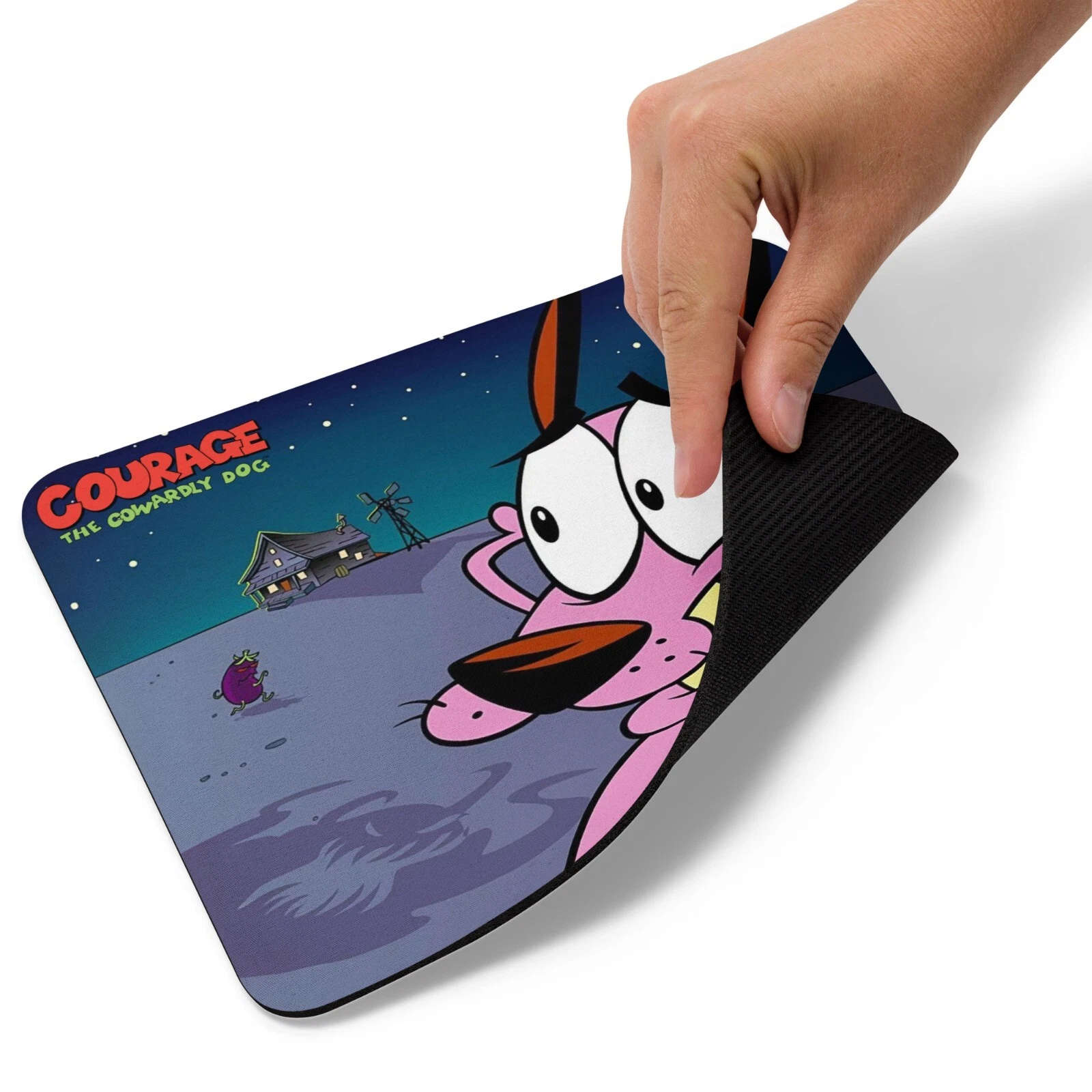 Courage The Cowardly Dog Mouse Pad Cartoon Network 2000s