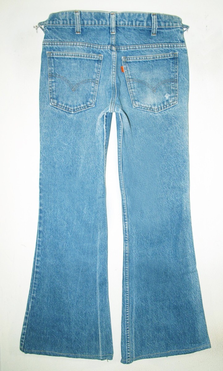 80s Levi’s 684 Vintage 80s Levi's 684 Bell Bottom Orange Tab Denim Jeans | eBay