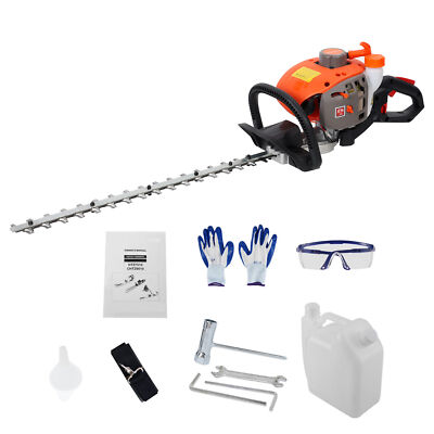 26CC 2-Stroke Gas-Power Weed Trimmer Handheld Chainsaw Hedge Pruner Hedge Shears