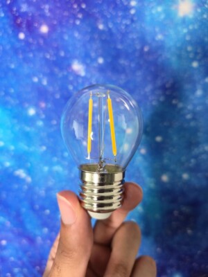 Multiple Brand New Mini LED Vintage Edison Bulb G45-2W LED Light Filament Bulb