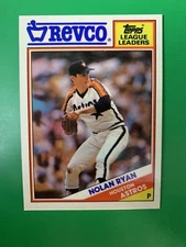 1988 Topps Revco League Leaders - #8 Nolan Ryan
