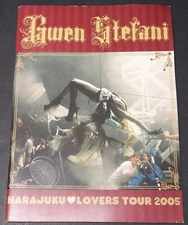 Pop music concert memorabilia GWEN STEFANI – HARA JUKU LOVERS TOUR 2005 PROGRAM
