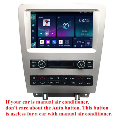 4+64G For Ford Mustang 2010-2014 Android Apple Carplay Car Stereo Radio GPS Navi
