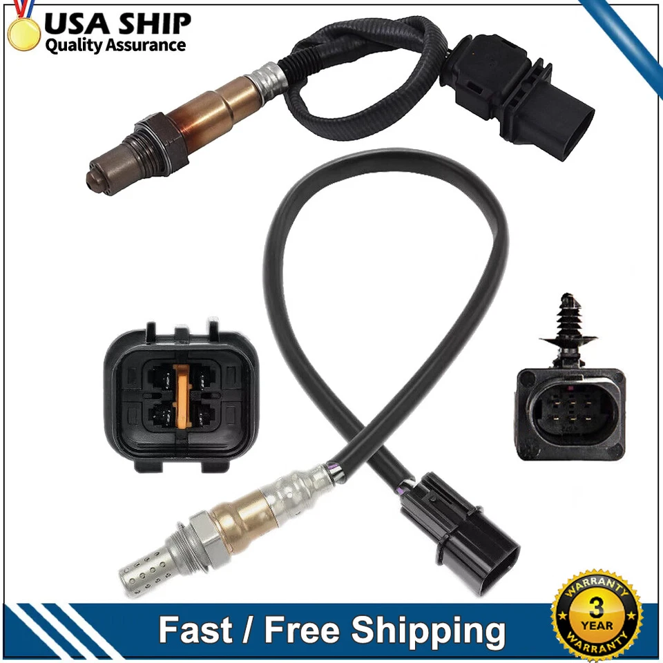 Sensor de oxígeno arriba+abajo 2 piezas para Hyundai Elantra 2011-2016 2019 Kia Forte 2014-2016 Foto 4 de 4