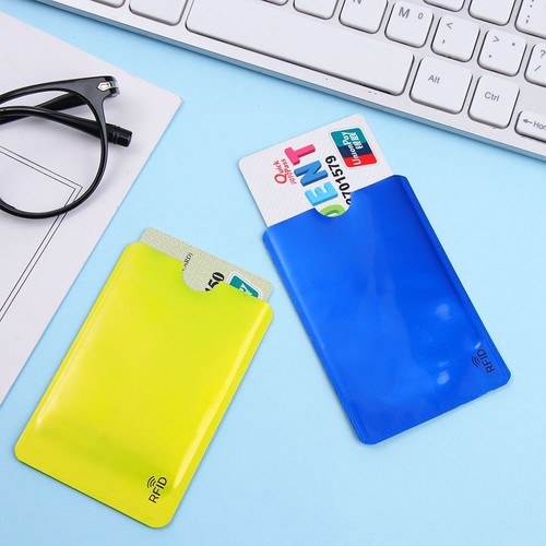 Smart Safety Credit Cards Bank Anti Thief Aluminium Rfid Card Holder Blocking - Bild 12 von 18