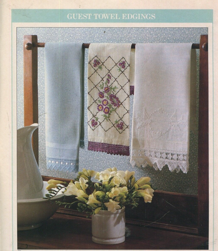 Folleto de patrones de crochet de Herrschner marzo abril 1989 - Imagen 6 de 7