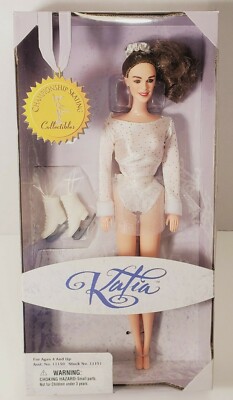 NEW 1997 Katia Gordeeva Ice Skating Championship Skating 12'' doll by Playmates