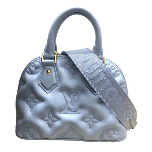 Louis Vuitton Alma BB M59822 Leather Bubble Gram Glaciere Shoulder Bag #Ok1292 - Afbeelding 1 van 10