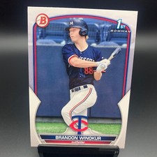 2023 Bowman Draft Paper 1st Bowman #BD-69 Brandon Winokur Minnesota Twins