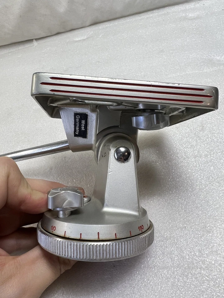 Cabezal de trípode inclinable Linhof vintage modelo 49 Foto 4 de 4