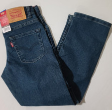 Boys Levi's 511 Slim Flex Stretch Jeans Pant Adjustable Waistband Blue 7 8 10